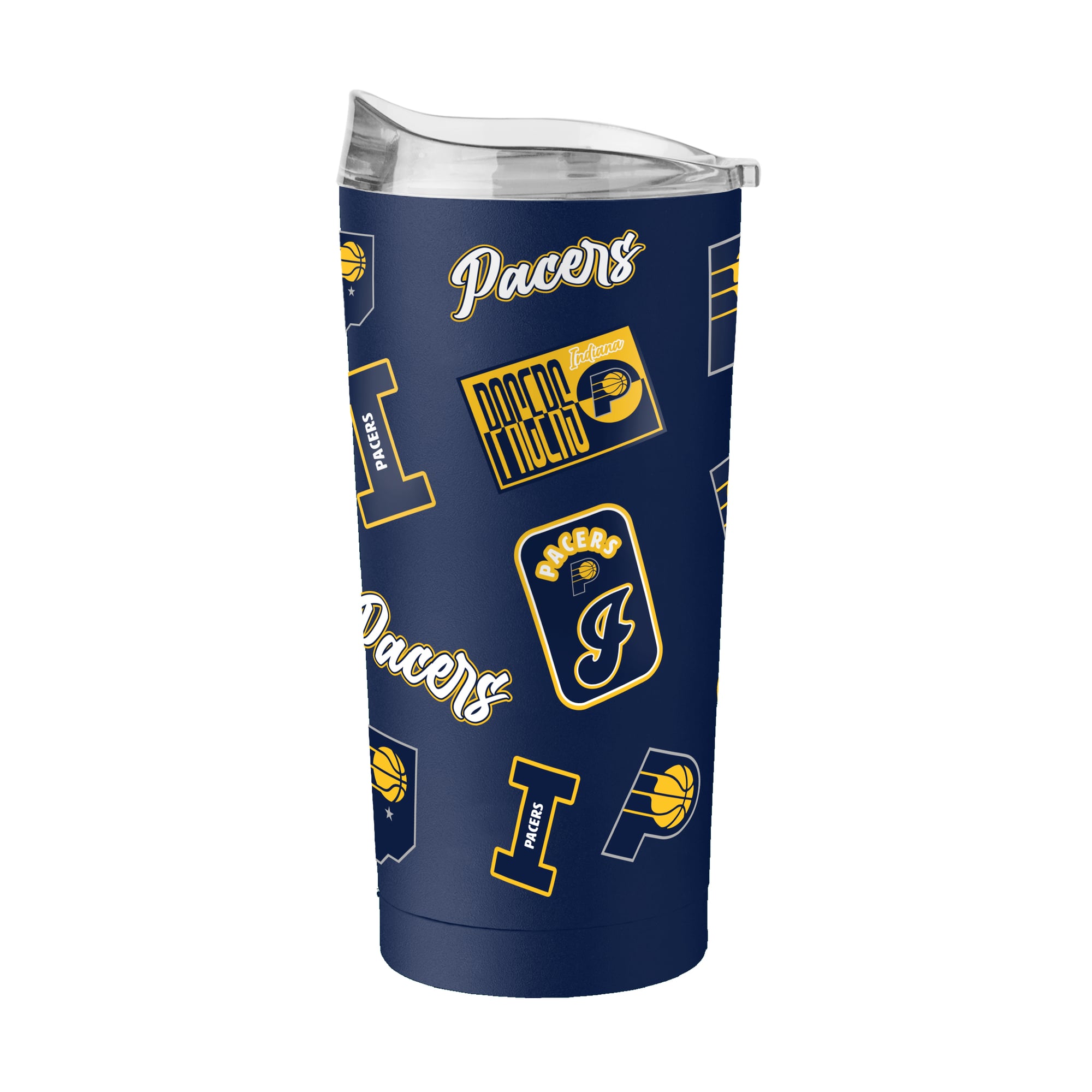 Gobelet isotherme Logo Brands Indiana Pacers 20 oz Dreamweave à revêtement en poudre