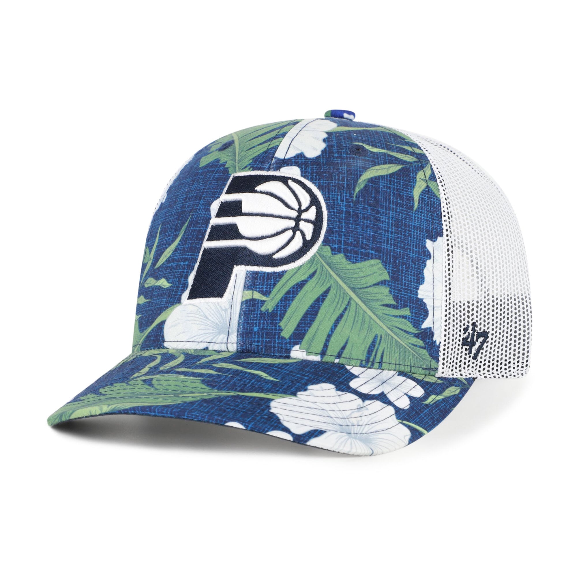 Men's Indiana Pacers '47 Navy Beach Side Trucker Adjustable Hat