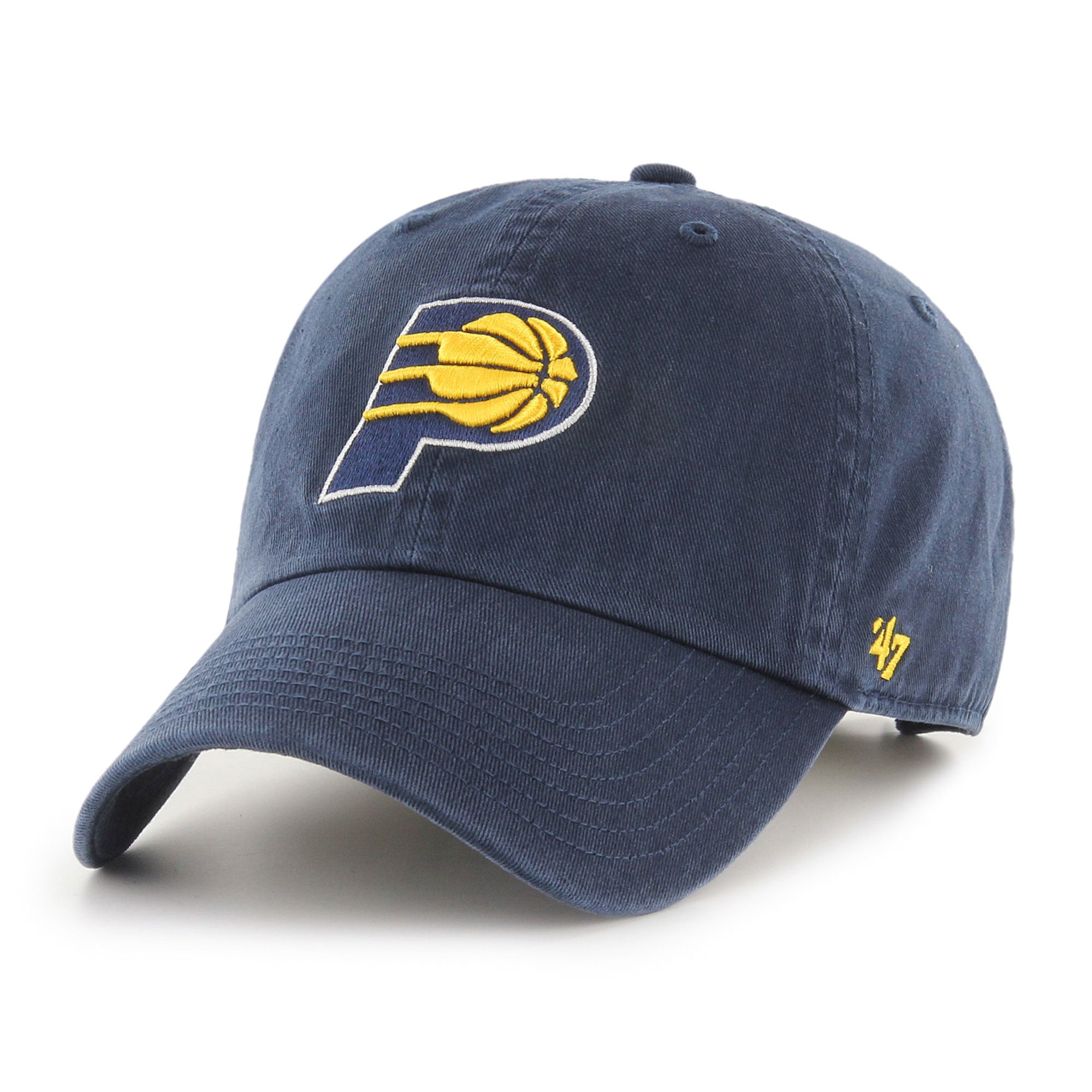 Men's Indiana Pacers '47 Navy Core Logo Clean Up Adjustable Hat