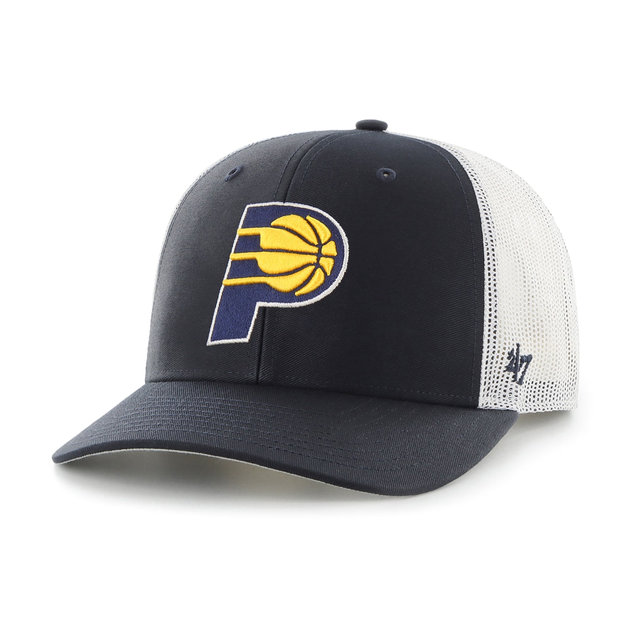 Men's Indiana Pacers '47 Navy Primary Logo Trucker Adjustable Hat