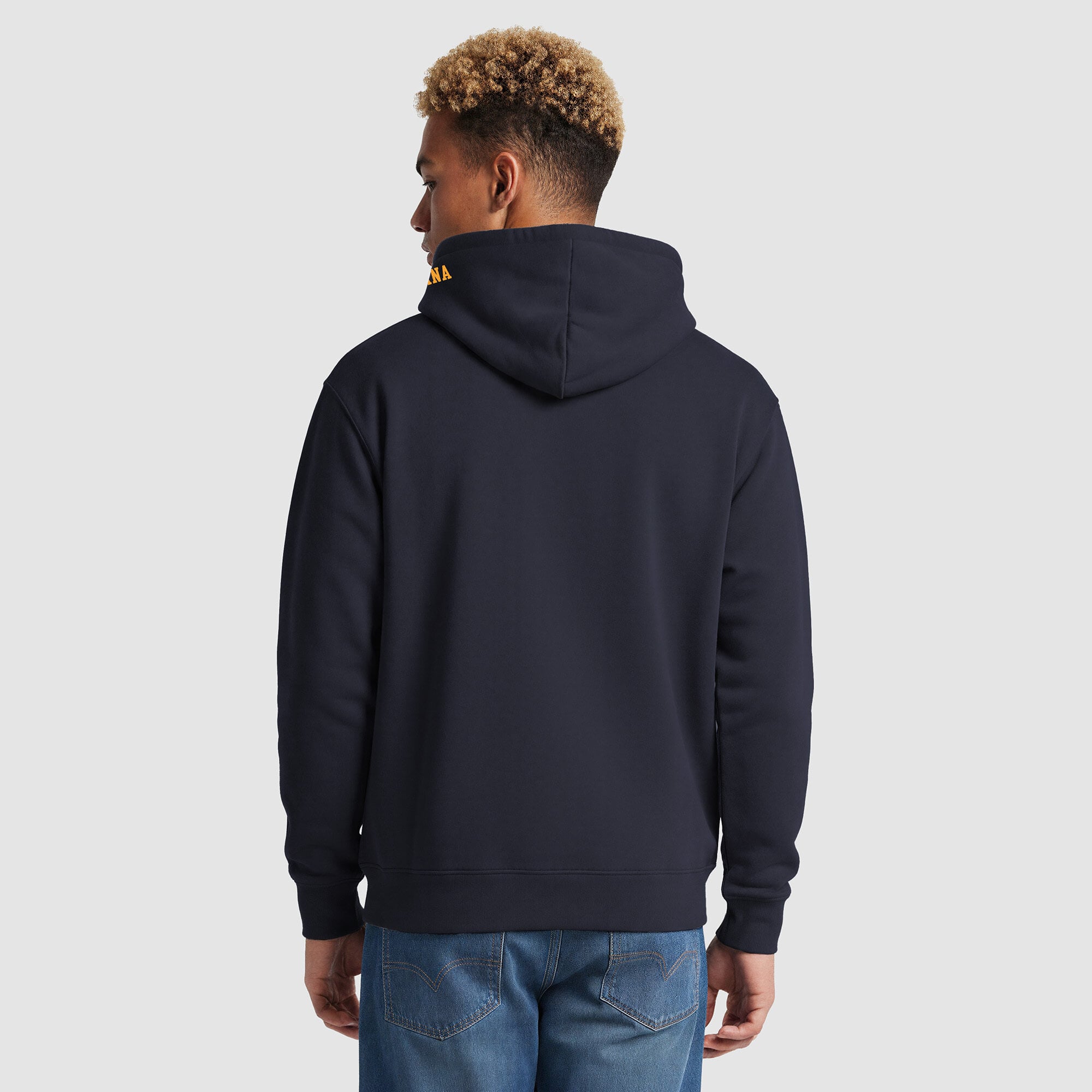 Sweat à capuche Champion bleu marine Indiana Pacers pour homme avec doublure contrastée
