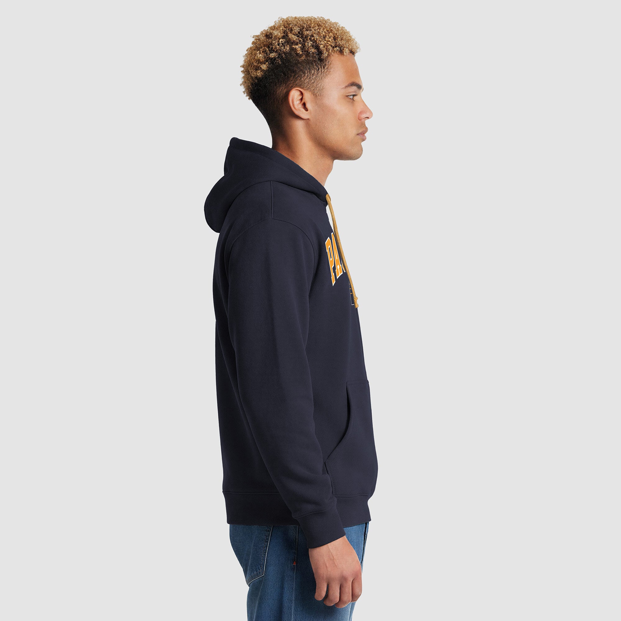 Sweat à capuche Champion bleu marine Indiana Pacers pour homme avec doublure contrastée