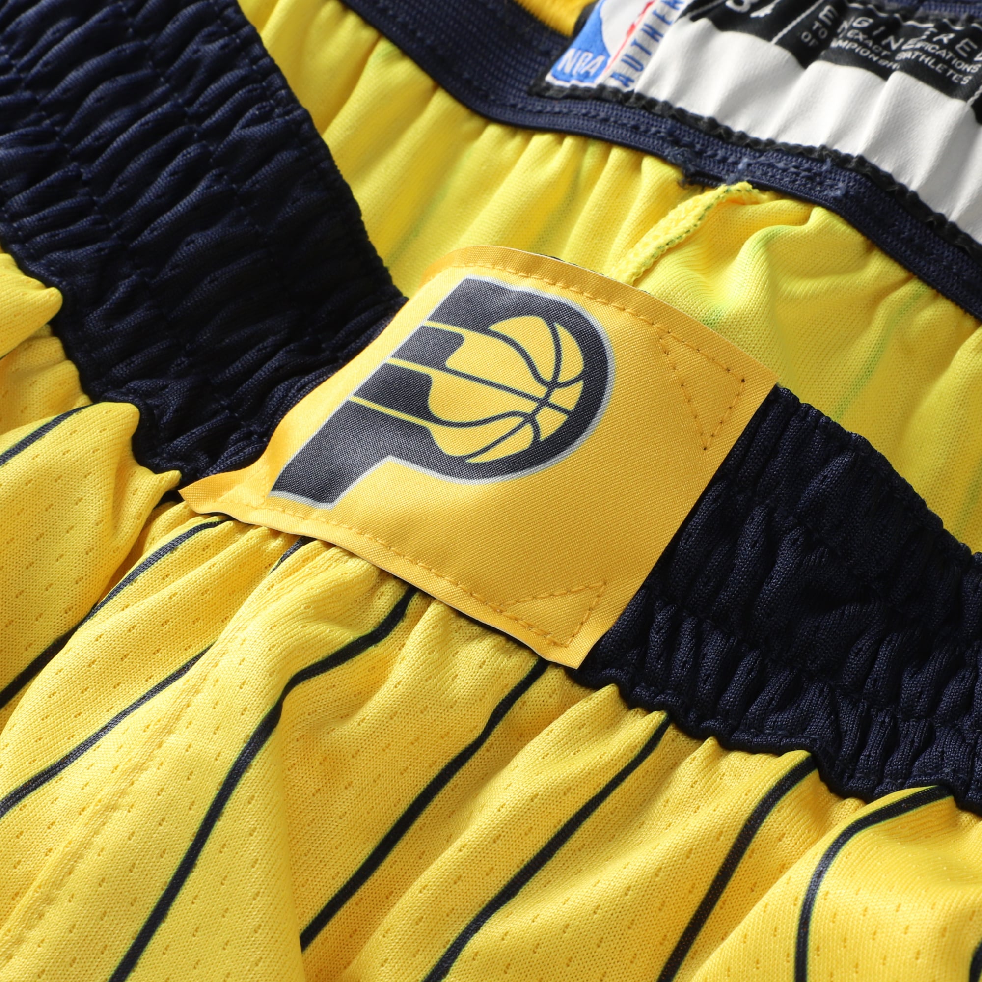 Short Swingman Jordan Brand Gold Statement Edition pour homme, Indiana Pacers