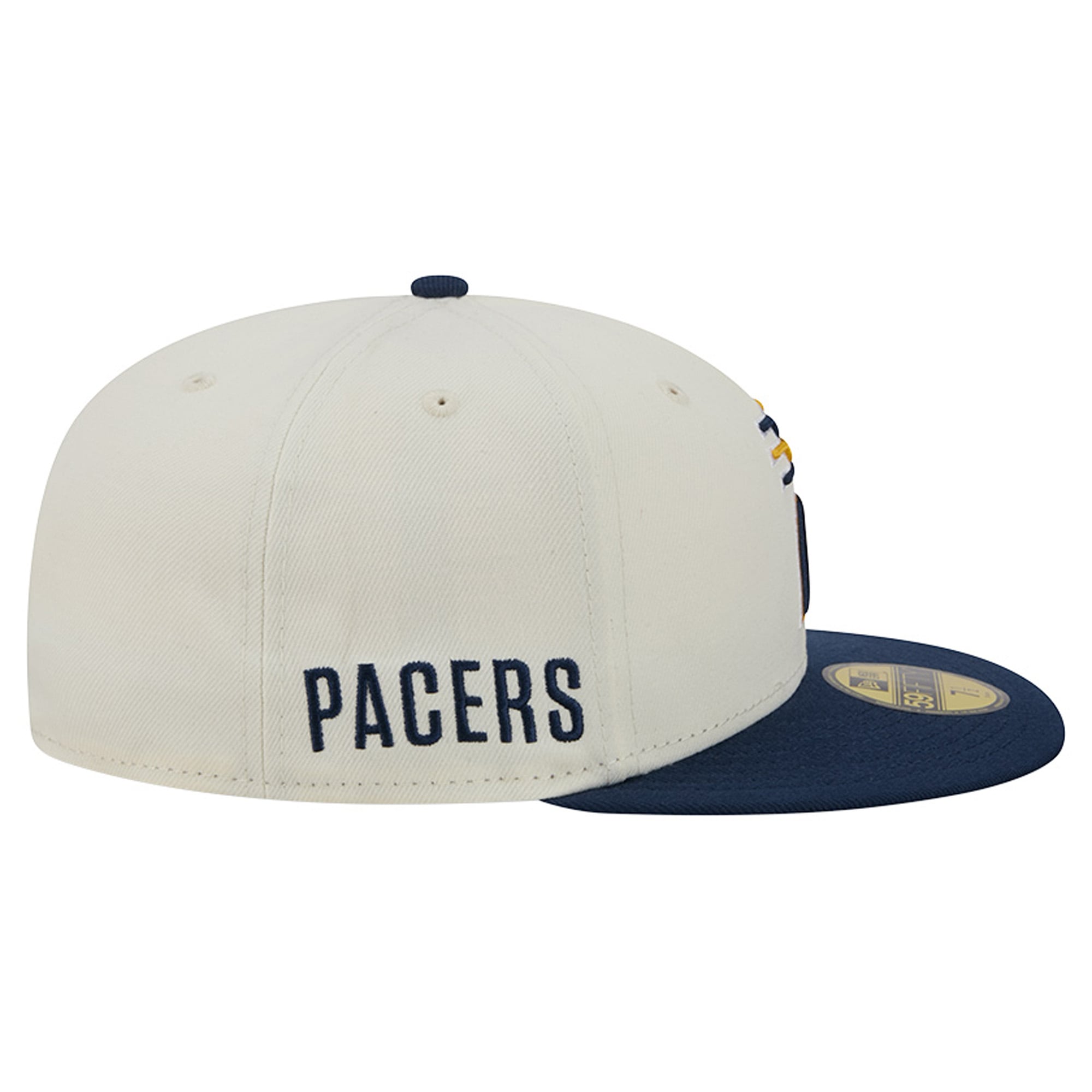 Casquette ajustée New Era Deceptor 59FIFTY crème/marine pour homme
