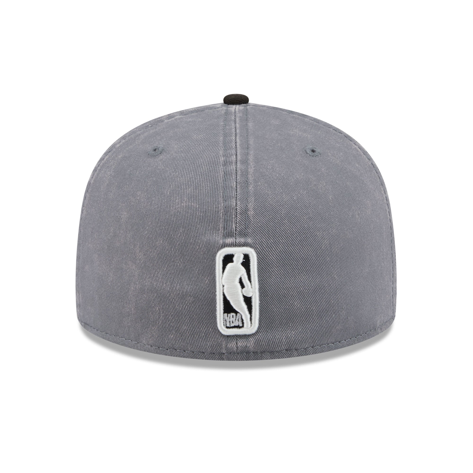 Men's New Era Gray/Black Indiana Pacers Washed 59FIFTY Fitted Hat