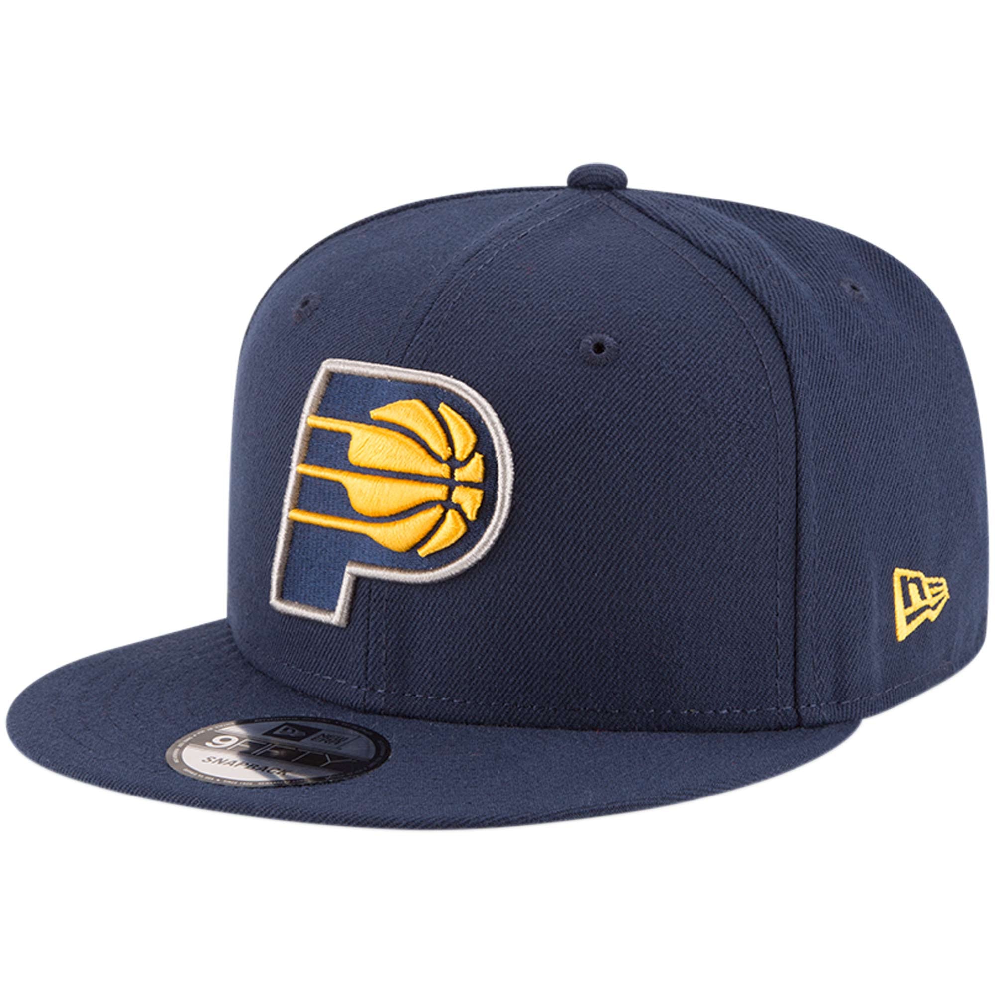 Men's Indiana Pacers New Era Navy Official Team Color 9FIFTY Snapback Hat