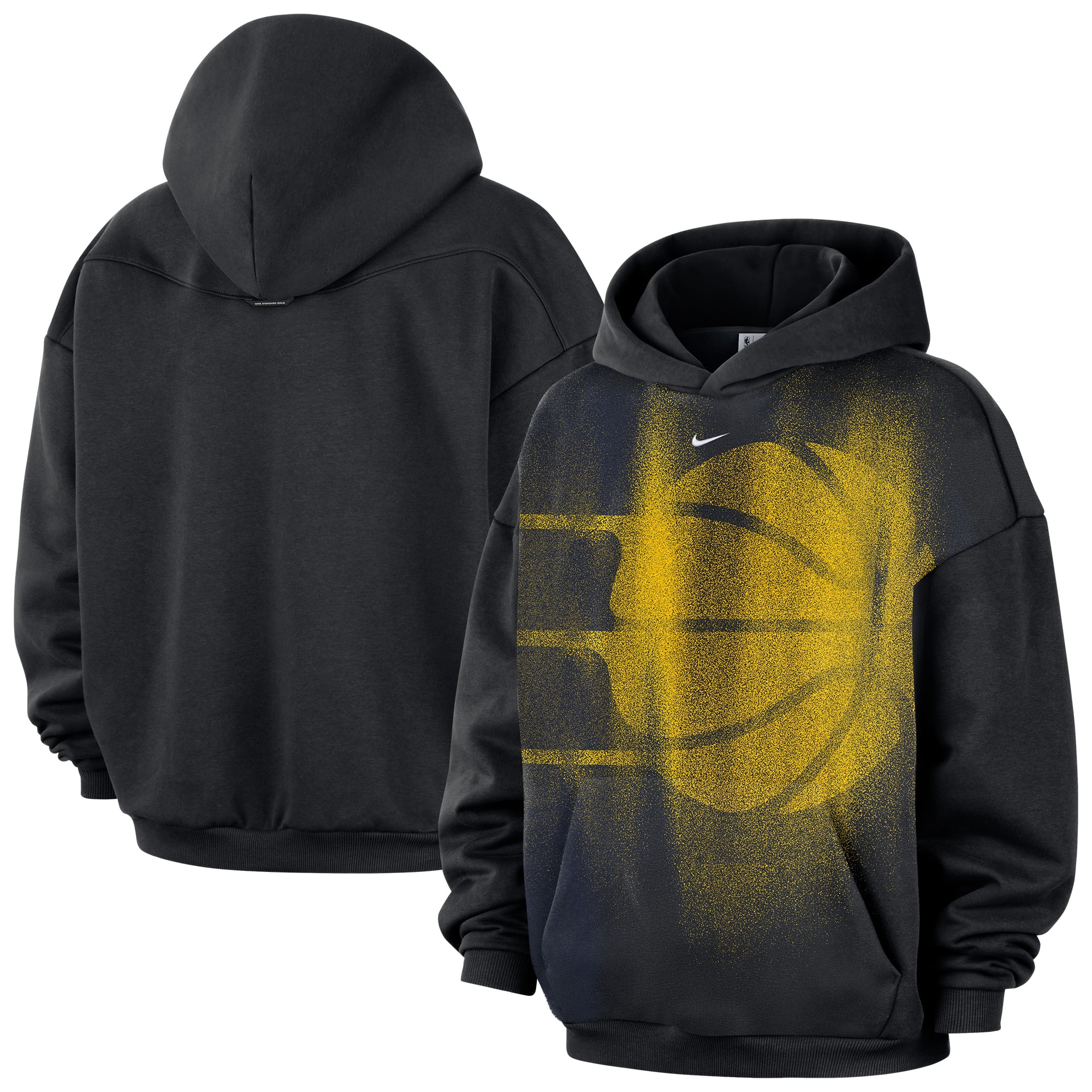 Sweat à capuche Nike Indiana Pacers 2026 Standard Issue Practice Icon Fleece noir pour homme