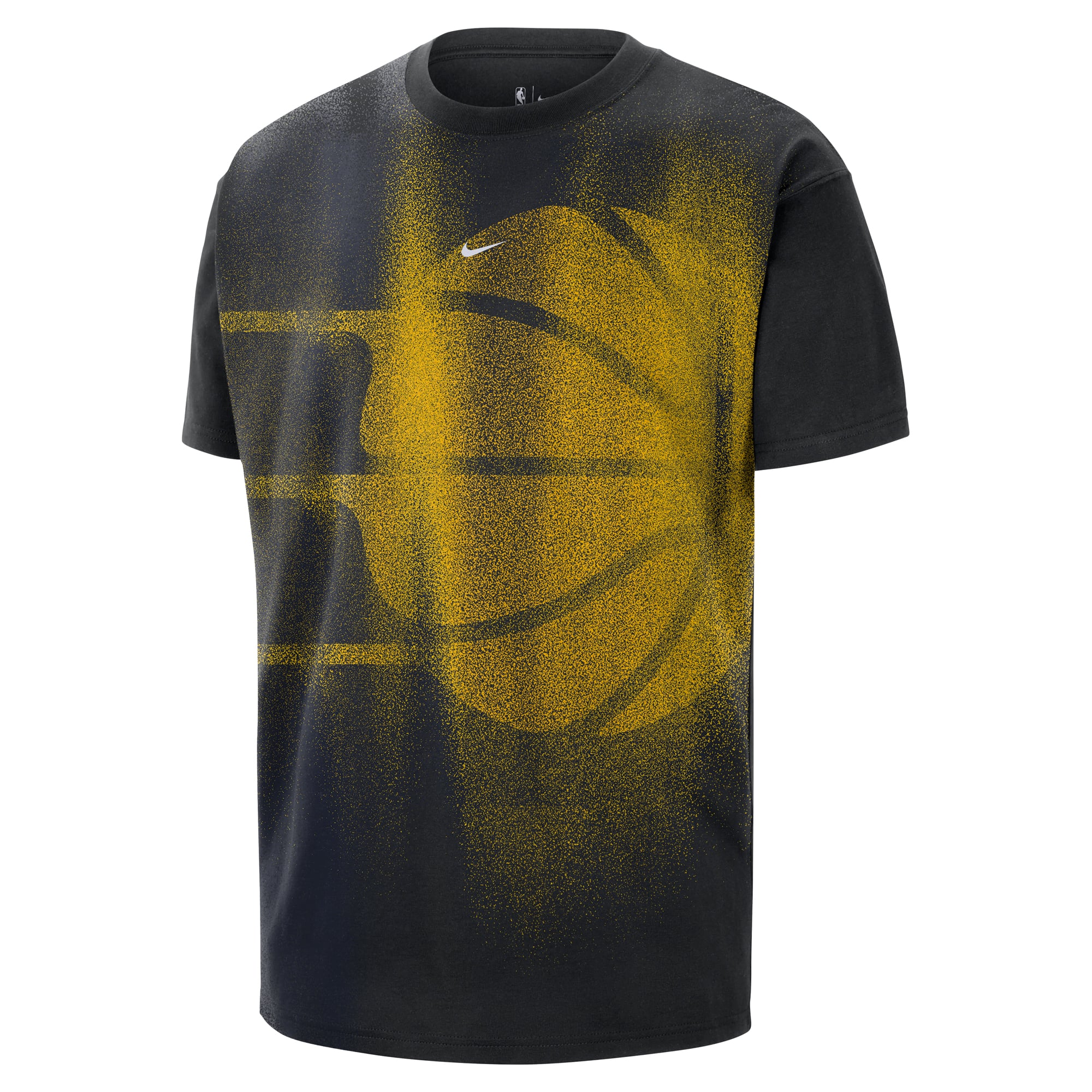 T-shirt d'entraînement Nike noir Indiana Pacers 2026 Standard Issue pour homme