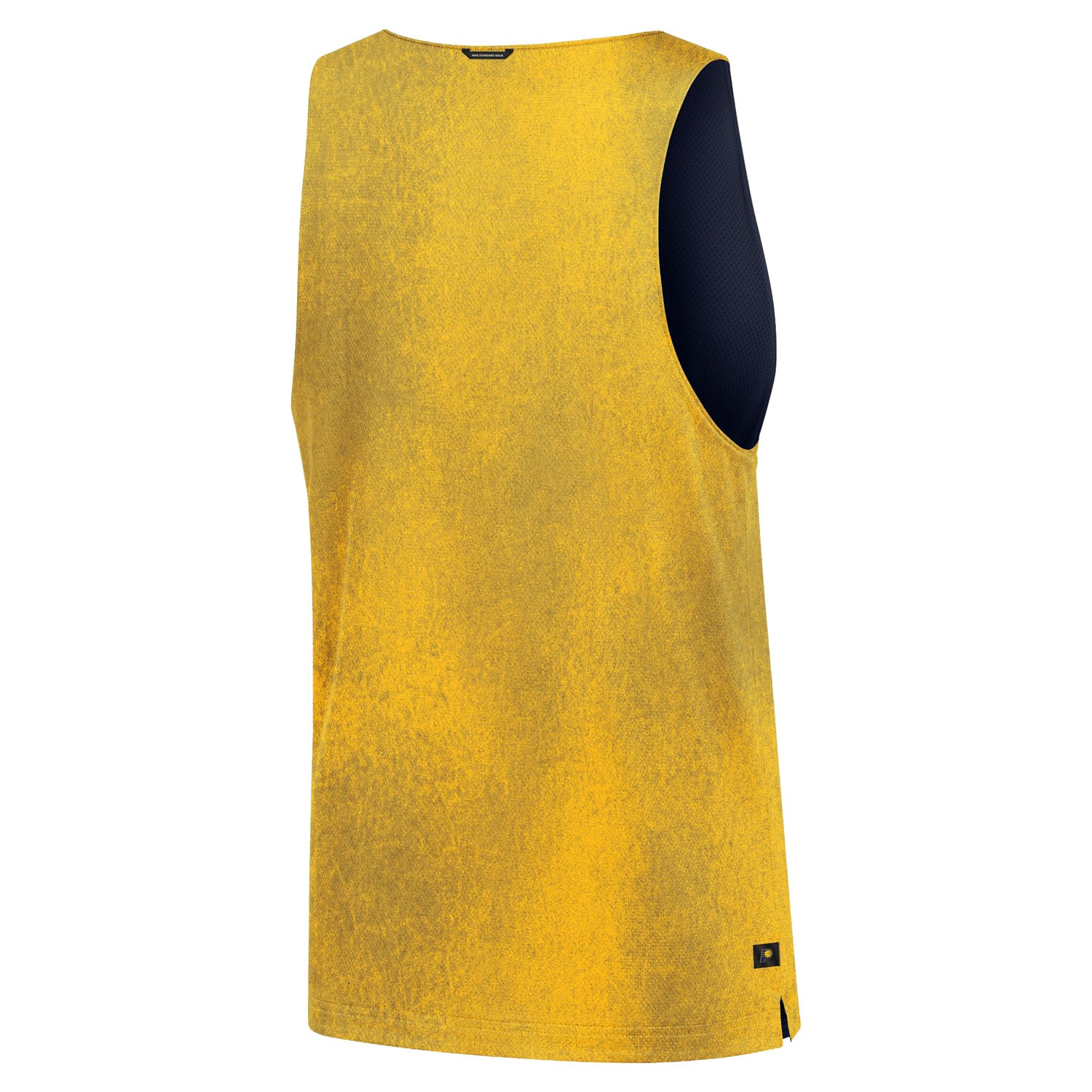 Maillot réversible Nike or/marine Indiana Pacers 2026 Standard Issue Practice Icon Mesh pour homme