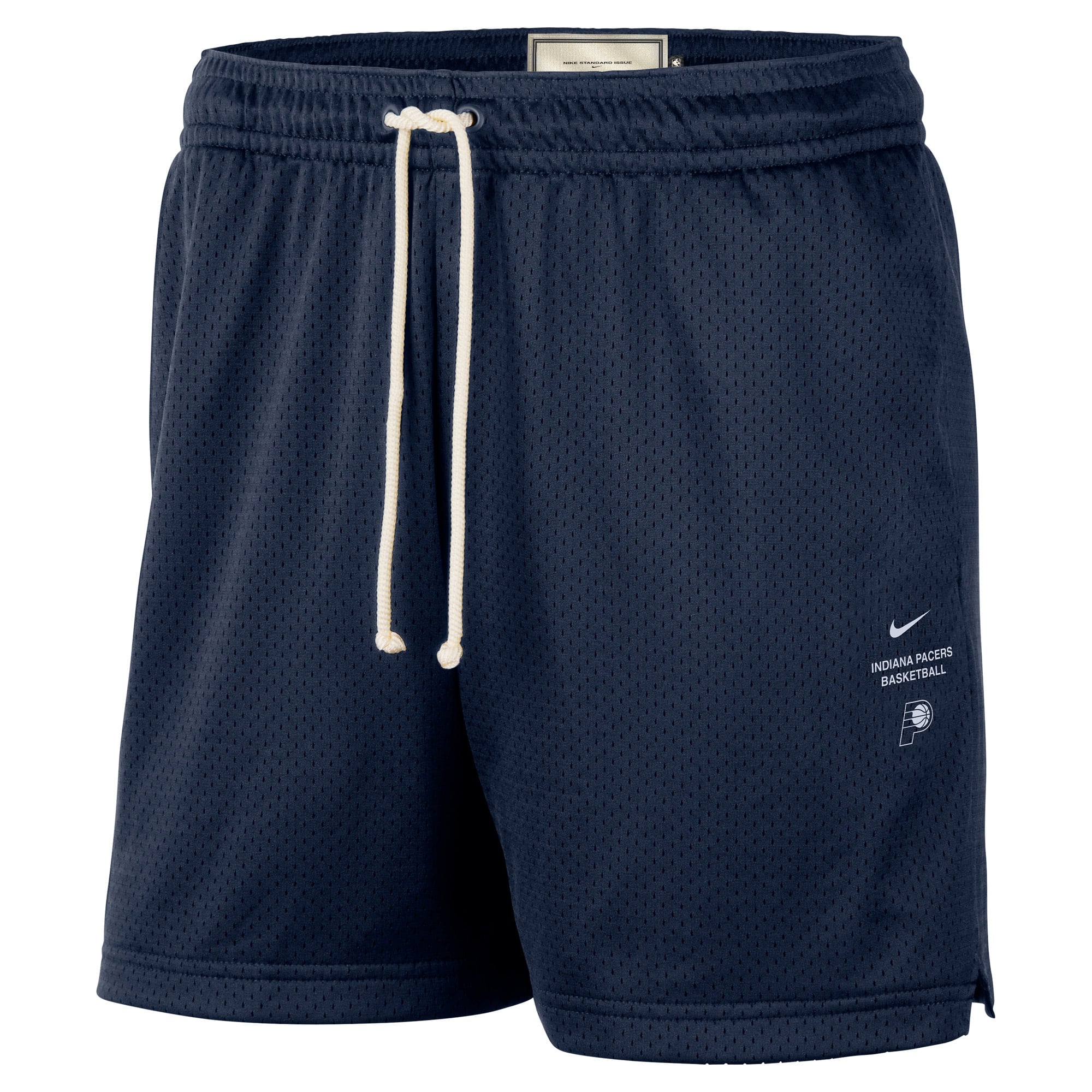 Men's Nike Navy Indiana Pacers 2026 Standard Issue Practice Mesh Shorts