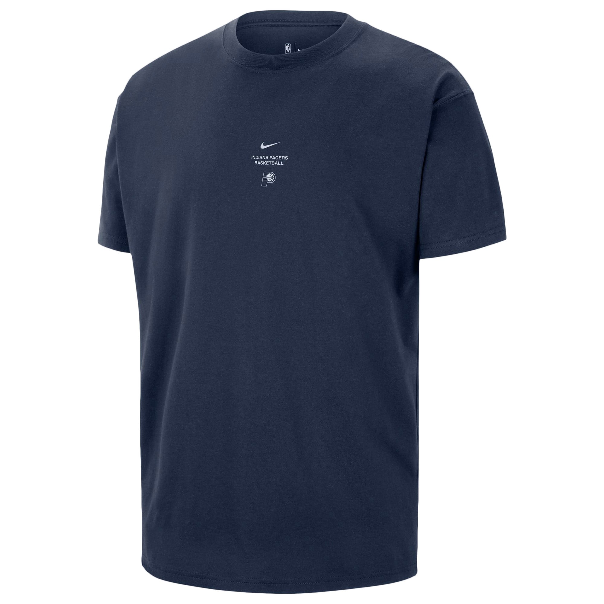 T-shirt d'entraînement standard Nike Indiana Pacers 2026, bleu marine, pour homme