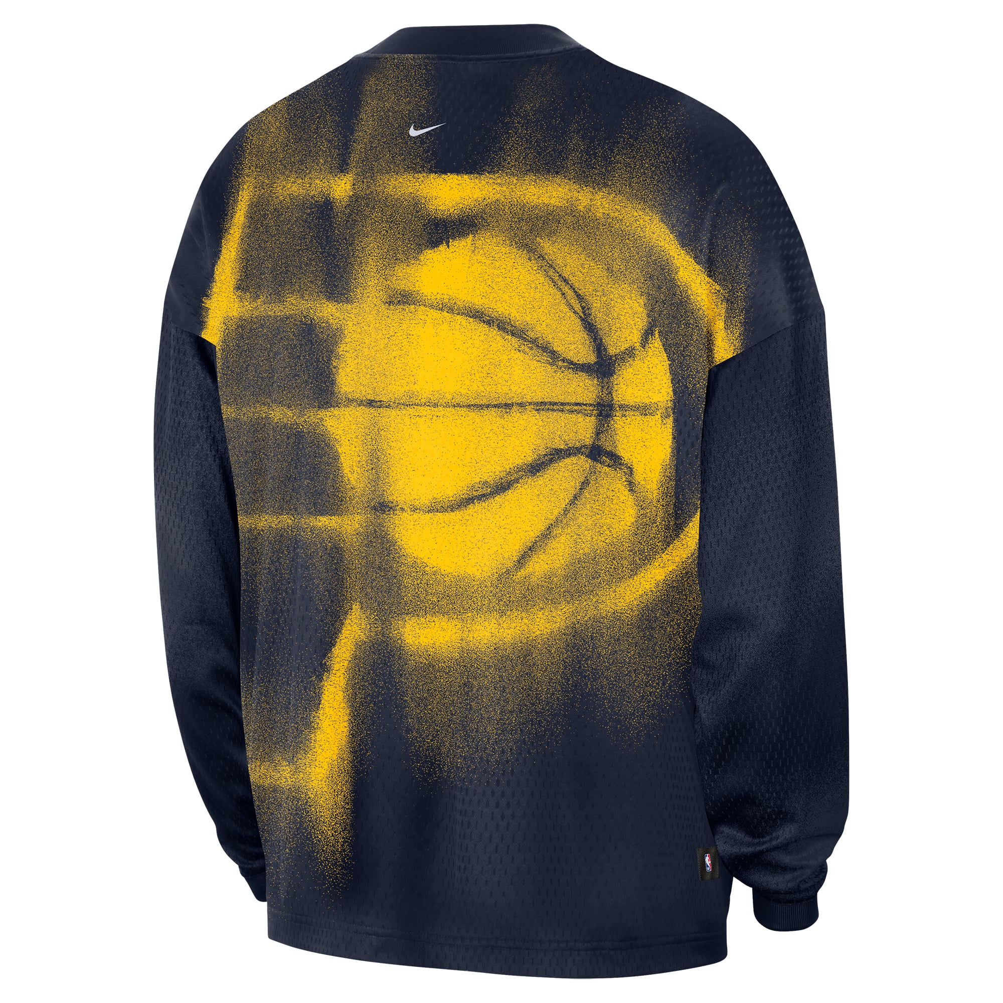 T-shirt à manches longues Nike Indiana Pacers bleu marine 2026 Standard Issue pour homme