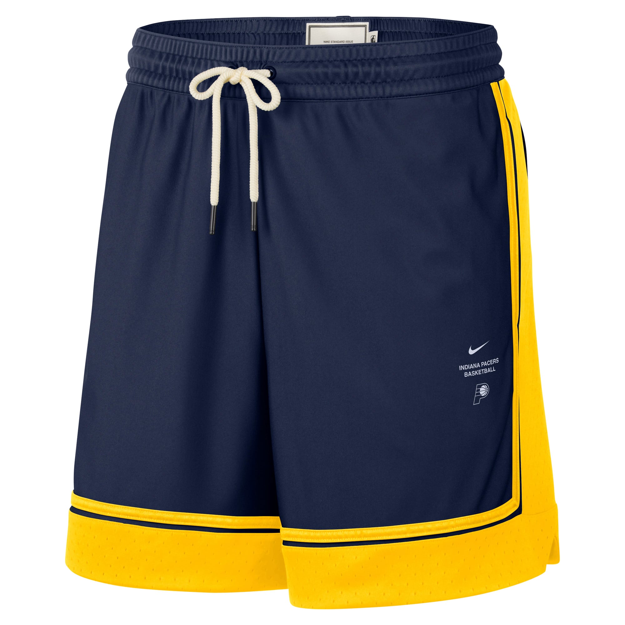 Short de match Nike Indiana Pacers 2026 Standard Issue pour homme, bleu marine