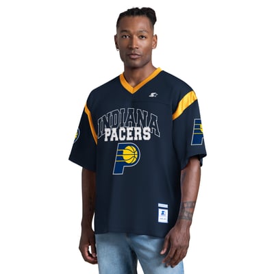 Indiana Pacers Starter Game Day V-Neck T-Shirt - Navy