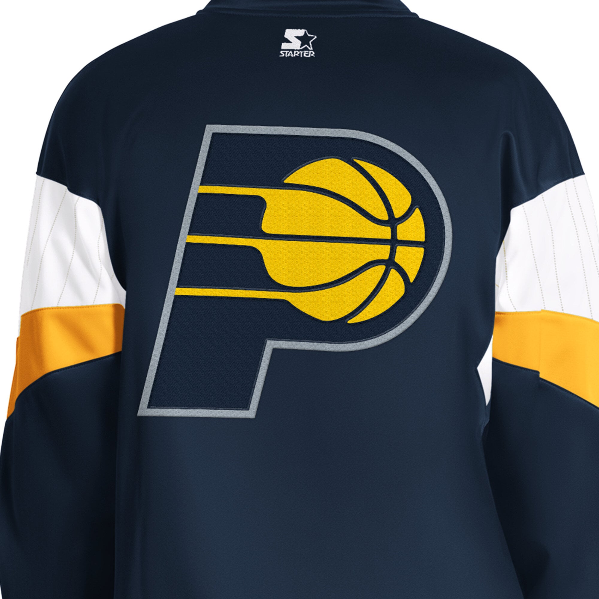 Veste de survêtement zippée Starter Navy Indiana Pacers Legacy pour homme