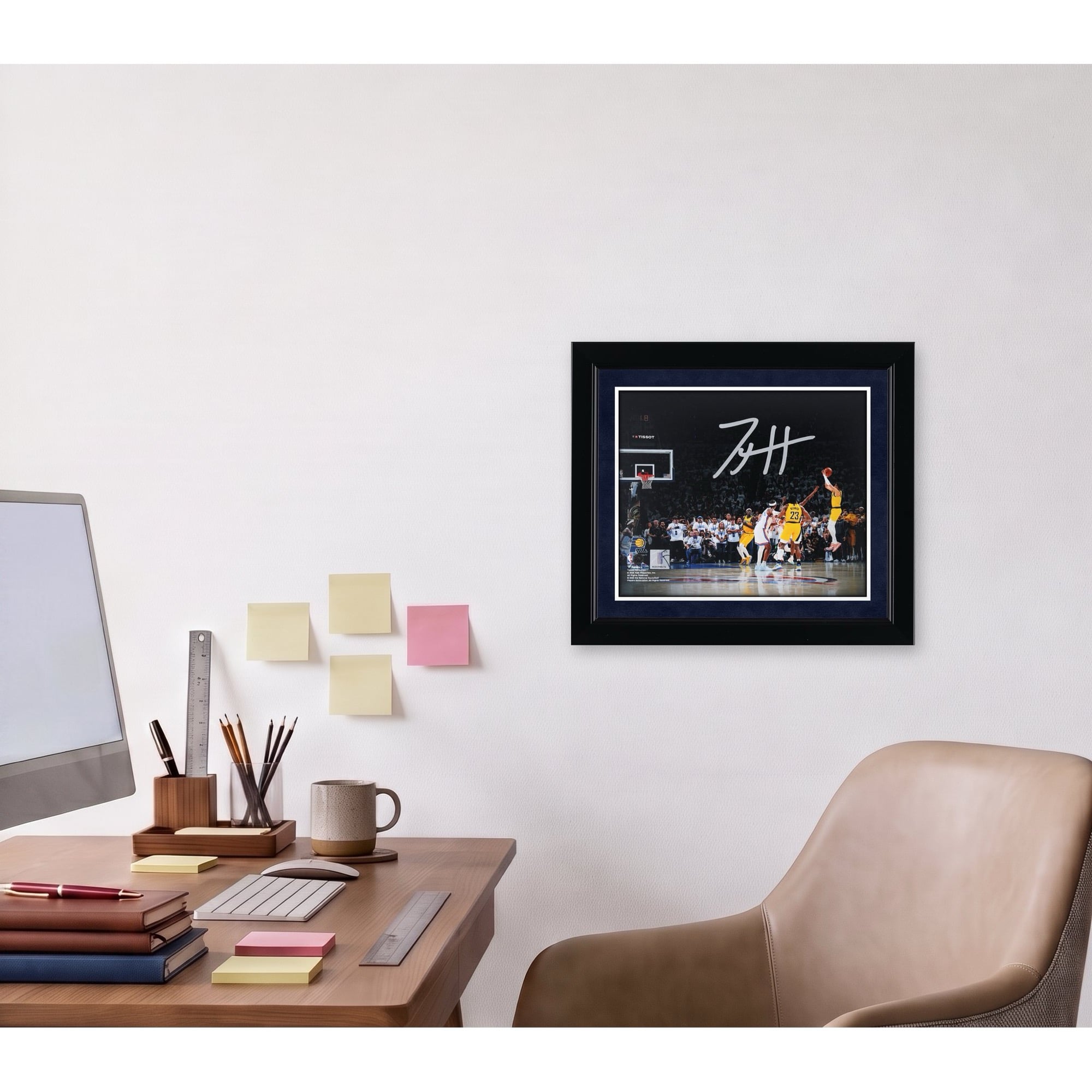 Tyrese Haliburton Indiana Pacers Autographed 8" x 10" 2025 NBA Finals Game 1 vs. Oklahoma City Thunder Game-Winning Shot Photograph