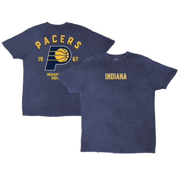  Indiana Pacers Stadium Essentials Unisex Oversized Vintage Wash T-Shirt - Denim - Image 2