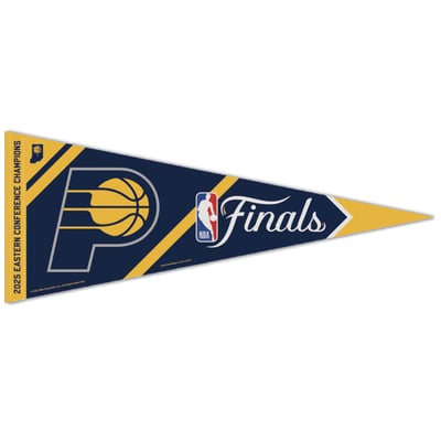 Indiana Pacers WinCraft 2025 Eastern Conference Champions 12" x 30" Premium Pennant
