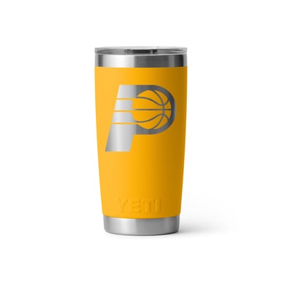 Indiana Pacers YETI 20oz. Rambler Tumbler with MagSlider Lid