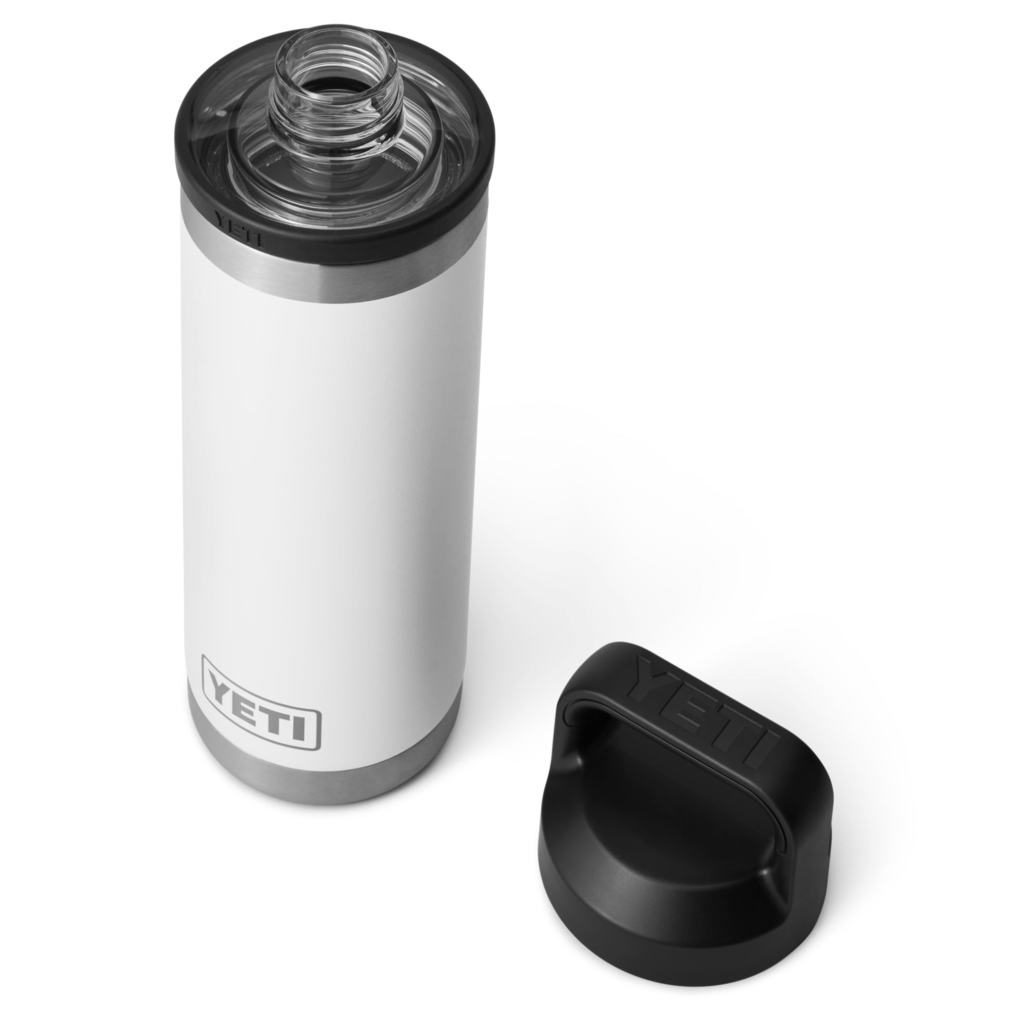 YETI White Indiana Pacers 18oz. Rambler Chug Water Bottle