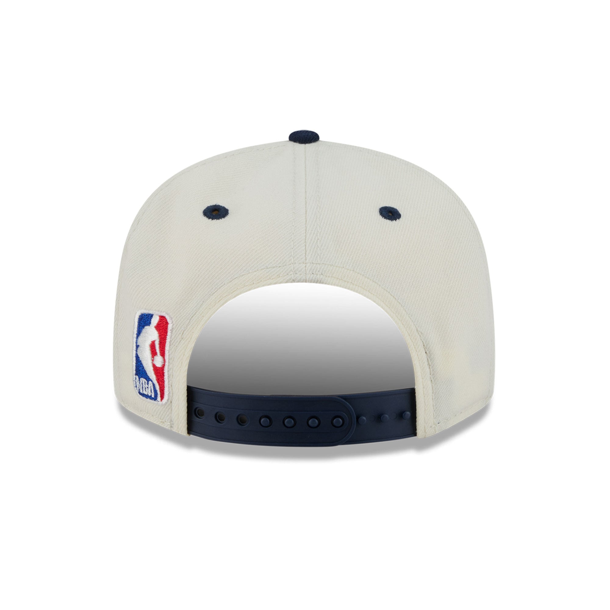 Casquette snapback New Era Classic 9FIFTY crème/marine pour jeunes Indiana Pacers