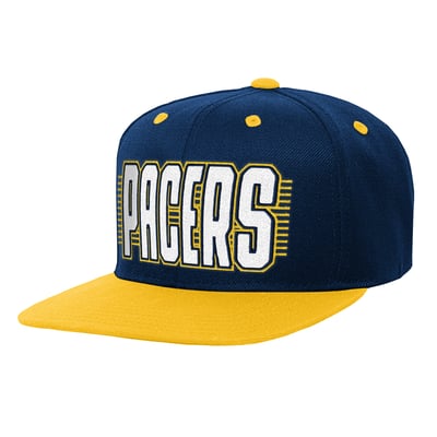 Indiana Pacers Outerstuff Youth Snapback Hat - Navy