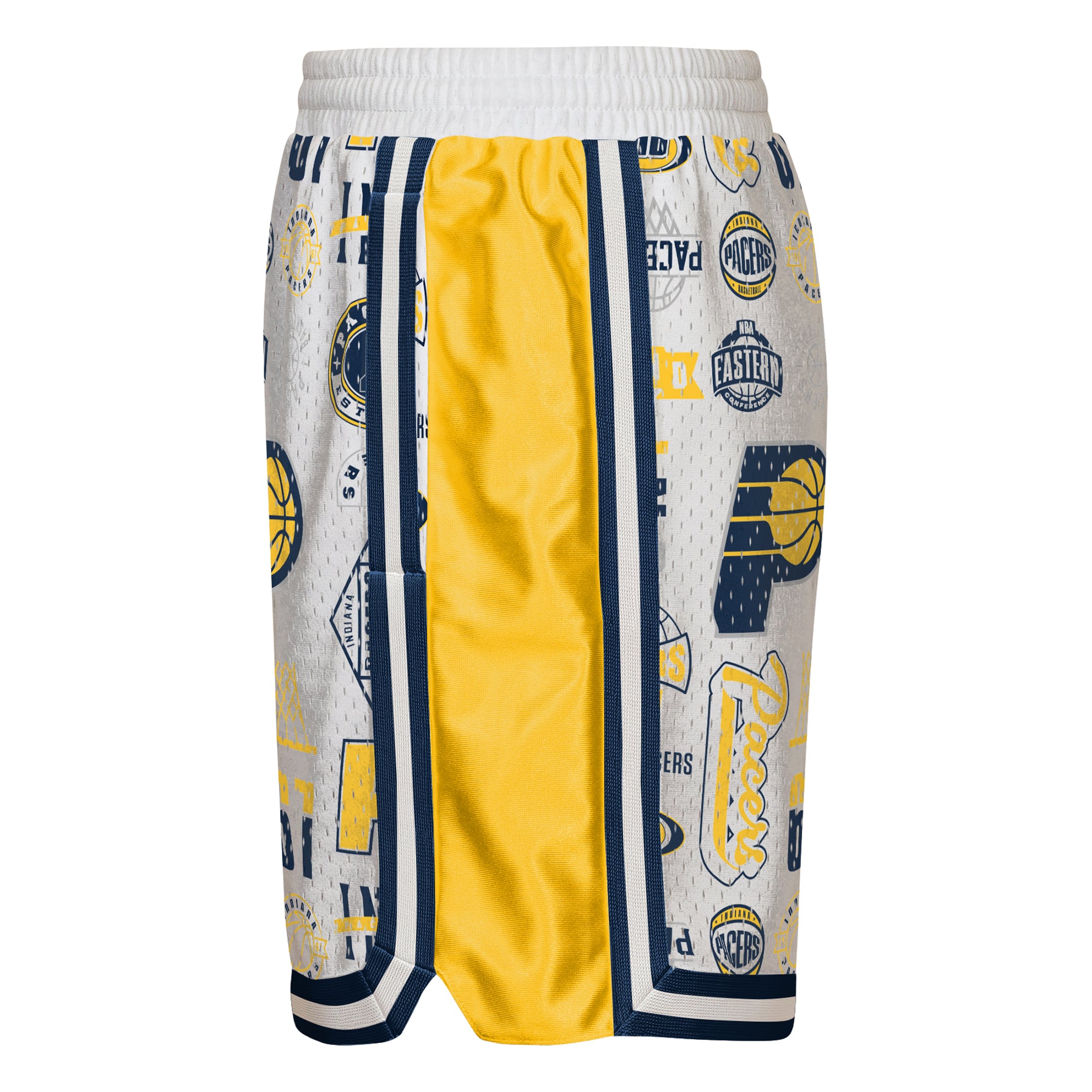 Short de basketball blanc Youth Outerstuff Indiana Pacers Ball Hog Dazzle