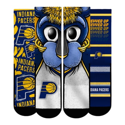  Indiana Pacers Rock Em Youth Fan Favorites Three-Pack Crew Socks Set - Navy