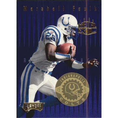 1996 Absolute Metal XL #7 Marshall Faulk