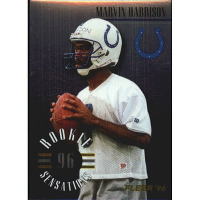 1996 Fleer Rookie Sensations #7 Marvin Harrison