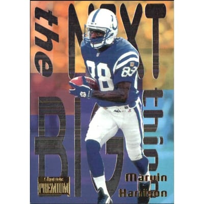 1996 SkyBox Premium Next Big Thing #7 Marvin Harrison