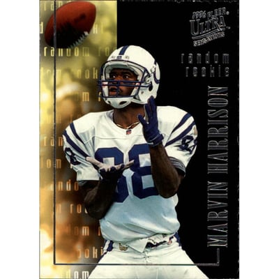 1996 Ultra Sensations Random Rookies #6 Marvin Harrison