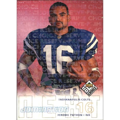 1998 UD Choice Prime Choice Reserve #273 Jerome Pathon DN