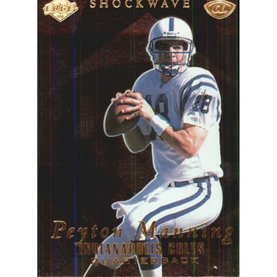 1999 Collector's Edge Advantage Shockwaves #SW10 Peyton Manning