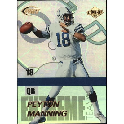 1999 Collector's Edge Fury Extreme Team #E7 Peyton Manning