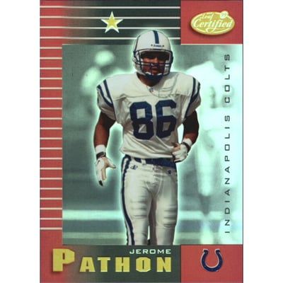 1999 Leaf Certified Mirror Red #40 Jerome Pathon