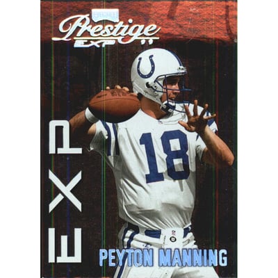 1999 Playoff Prestige EXP Reflections Silver #148 Peyton Manning