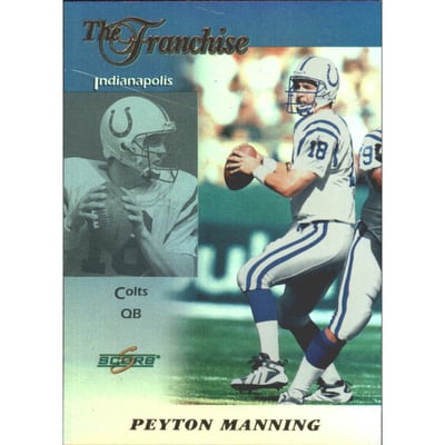1999 Score Franchise #20 Peyton Manning