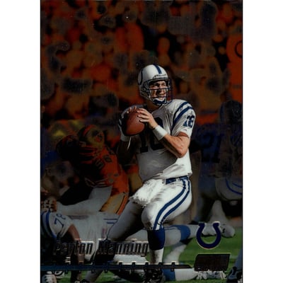 1999 Stadium Club Chrome Previews Jumbos #C3 Peyton Manning