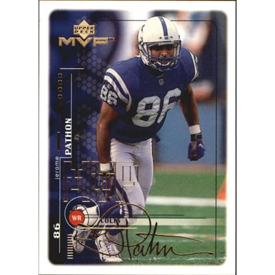 1999 Upper Deck MVP Gold Script #80 Jerome Pathon