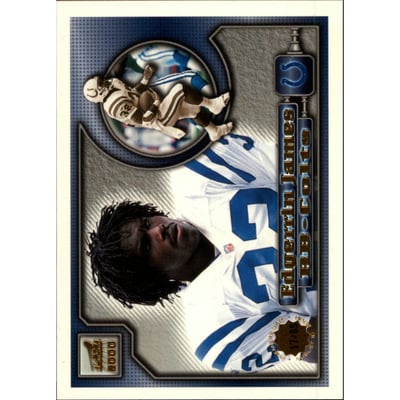 2000 Aurora Premiere Date #58 Edgerrin James
