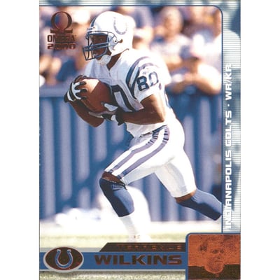 2000 Pacific Omega Copper #62 Terrence Wilkins