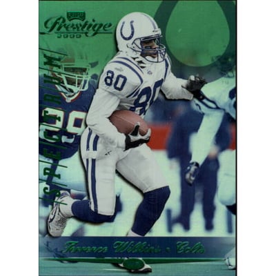 2000 Playoff Prestige Spectrum Green #81 Terrence Wilkins