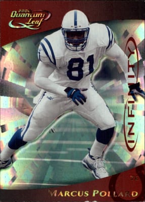2000 Quantum Leaf Infinity Red #127 Marcus Pollard