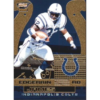 2000 Revolution Premiere Date #38 Edgerrin James