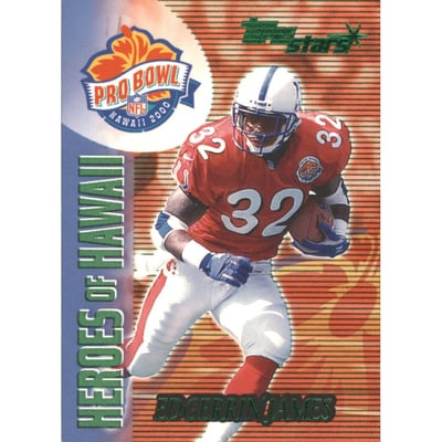 2000 Topps Stars Green #133 Edgerrin James HH