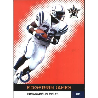 2000 Vanguard Premiere Date #21 Edgerrin James