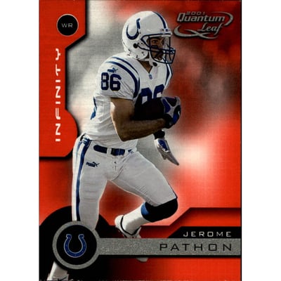 2001 Quantum Leaf Infinity Red #78 Jerome Pathon