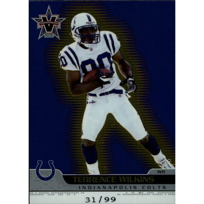 2001 Vanguard Gold #40 Terrence Wilkins