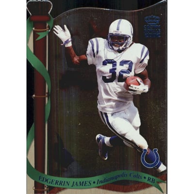 2002 Crown Royale Blue #60 Edgerrin James